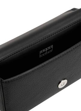 Bolso Tommy jeans Must Flap negro para mujer