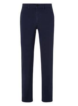 Pantalón chino El Pulpo azul marino para hombre