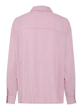 Camisa Pieces Pia rosa para mujer