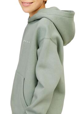Sudadera Jack and Jones Star verde para niño