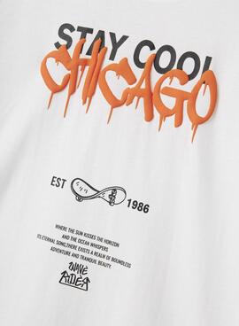 Camiseta Name It Leroy blanco para niño