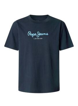 Camiseta Pepe Jeans Eggo azul marino para hombre