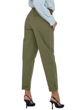 Pantalón Only Sax verde para mujer