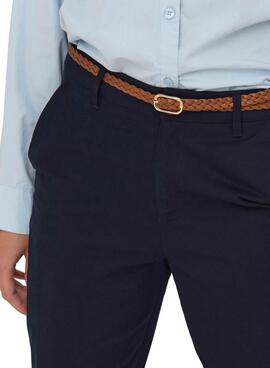 Pantalón Only Sax azul marino para mujer