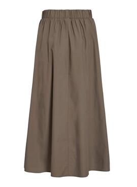 Falda Vila Sophie tostado para mujer
