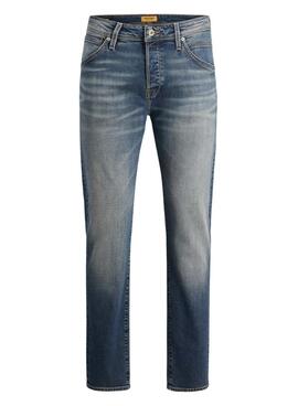Pantalon Vaquero Jack and Jones Mike denim oscuro para hombre