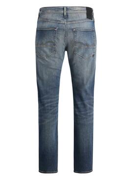 Pantalon Vaquero Jack and Jones Mike denim oscuro para hombre