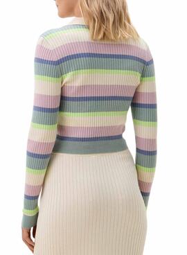 Polo Only Karol beige para mujer