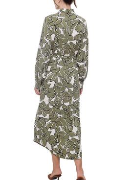 Vestido Vila Mara verde para mujer