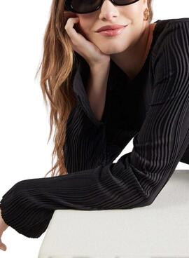 Top Vila Vinira negro para mujer