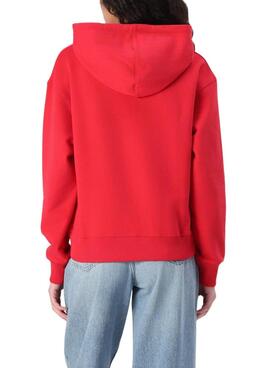 Sudadera Pepe Jeans Maddy rojo para mujer