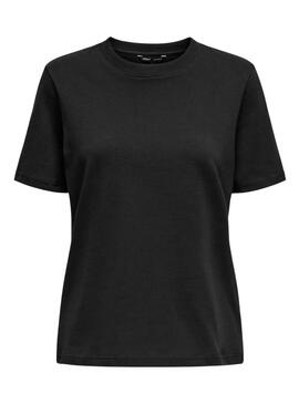 Camiseta Only Monja negro para mujer