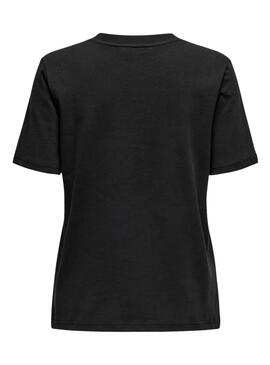 Camiseta Only Monja negro para mujer