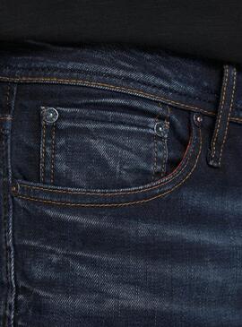Pantalón vaquero Jack and Jones Tim dark para hombre