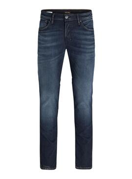 Pantalón vaquero Jack and Jones Tim dark para hombre