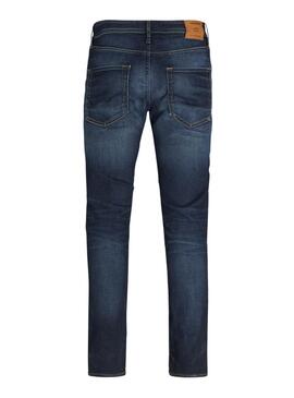 Pantalón vaquero Jack and Jones Tim dark para hombre