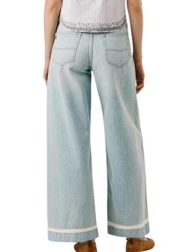 Pantalón vaquero Pepe Jeans Wide Trun Up para mujer