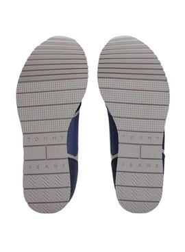 Zapatillas Tommy Jeans Runner Casual azul para hombre