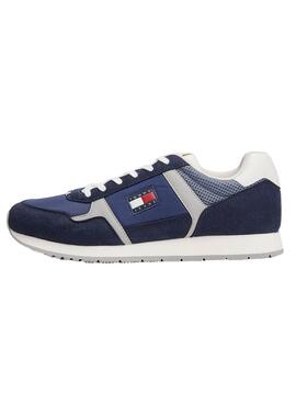 Zapatillas Tommy Jeans Runner Casual azul para hombre