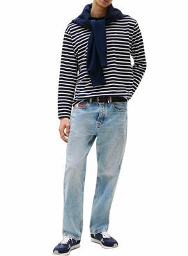 Zapatillas Tommy Jeans Runner Casual azul para hombre