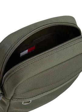 Bolso bandolera Tommy Jeans Essential verde para hombre