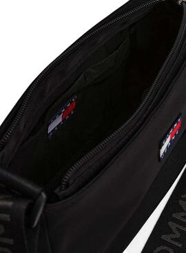 Bolsos Tommy Jeans Daily Shoulder negro para mujer