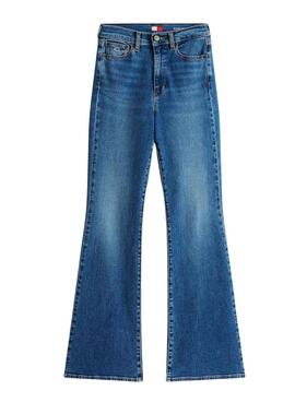 Pantalón vaquero Tommy Jeans Sylvia flare para mujer