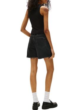 Camiseta Tommy Jeans Tank top negro para mujer