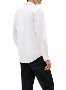 Camisa Tommy Hilfiger Core Flex blanco para hombre