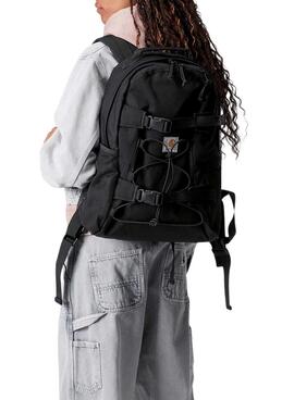 Mochila Carhartt Kikflip negro para hombre y mujer