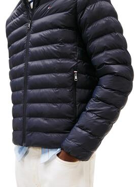 Chaqueta Tommy Hilfiger Core Packable Recycled azul marino para hombre