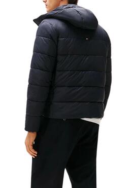 Chaqueta Tommy Hilfiger Mid Weight Hooded azul marino para hombre
