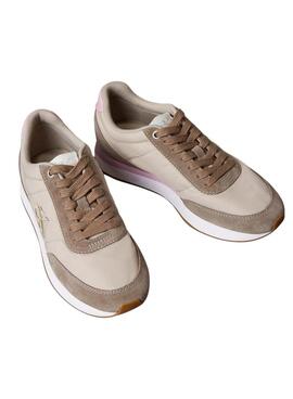 Zapatillas Calvin Klein Jeans Retro Runner rosa para mujer