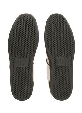 Zapatillas Tommy Jeans The Greenwich blanco y verde para hombre