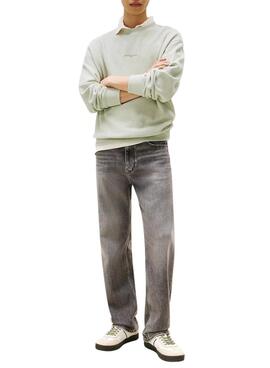 Zapatillas Tommy Jeans The Greenwich blanco y verde para hombre