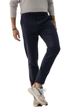Pantalón El Pulpo técnico ultraligero azul marino para hombre