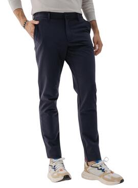 Pantalón El Pulpo técnico ultraligero azul marino para hombre