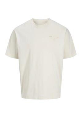 Camiseta Jack and Jones Urban beige para hombre