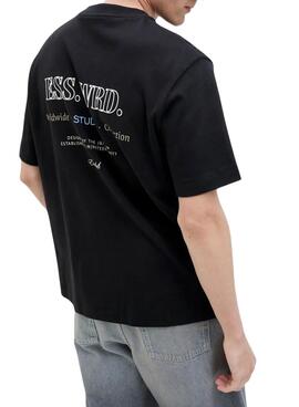 Camiseta Jack and Jones Urban negro para hombre