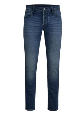 Pantalón vaquero Jack and Jones Glenn azul para hombre