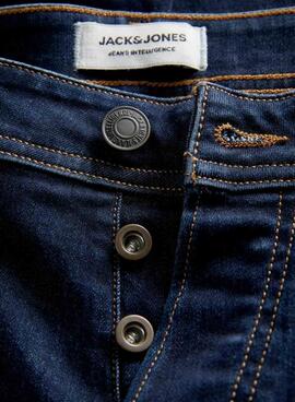 Pantalón vaquero Jack and Jones Glenn azul para hombre