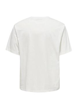 Camiseta Only and Sons Curated blanco para hombre