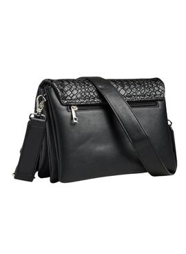 Bolso Pieces Jenni Braided negro para mujer