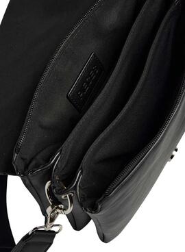 Bolso Pieces Jenni Braided negro para mujer