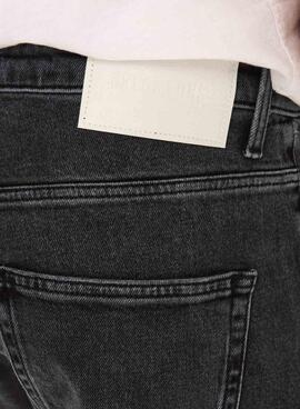 Pantalón vaquero Only and Sons Yoke tapered negro para hombre