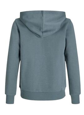 Sudadera capucha Jack and Jones Pan azul para niño