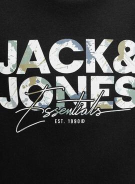 Sudadera Jack and Jones Geplas negro para niño