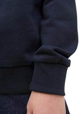 Sudadera capucha Jack and Jones Geplas marino niño