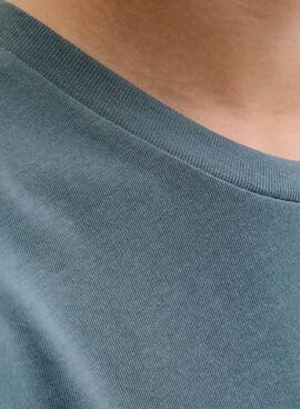 Camiseta Jack and Jones Pan azul para niño