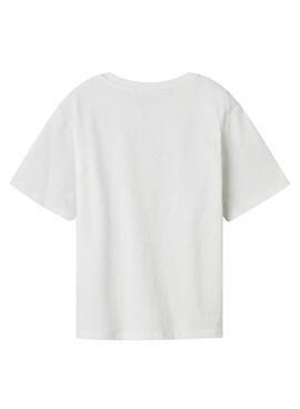 Camiseta Name It Lise Marie blanco para niña